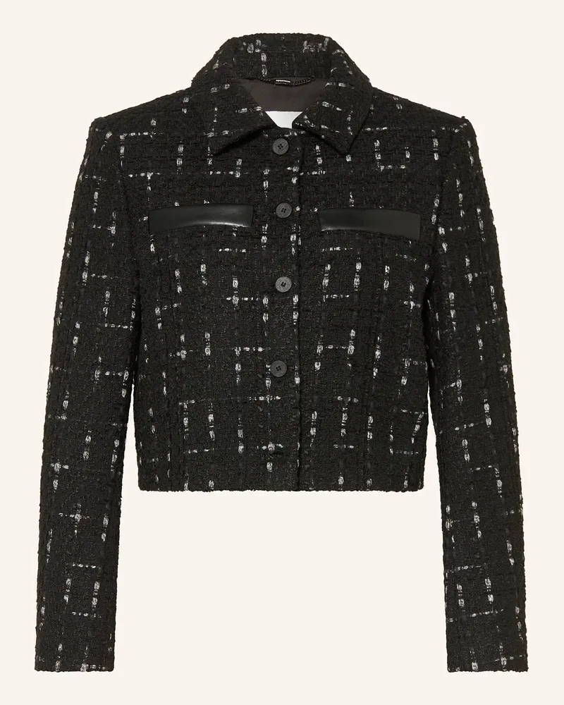 Sportalm Kastenjacke schwarz Schwarz