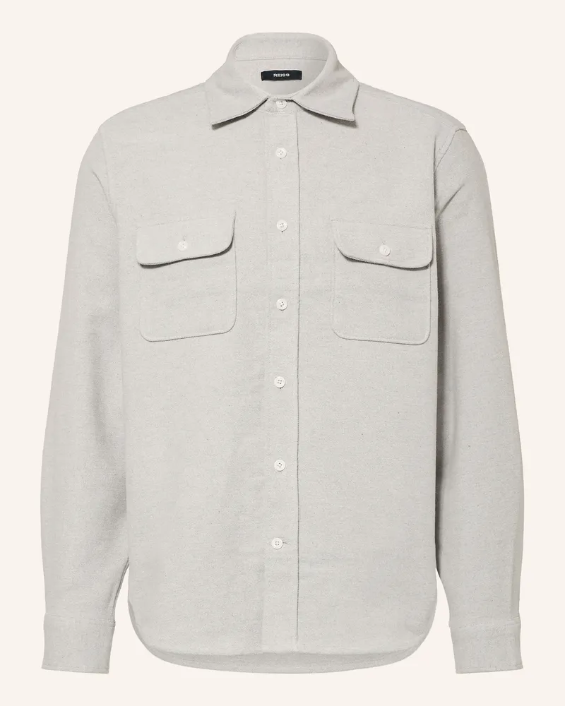 Reiss Overshirt Sands grau Grau