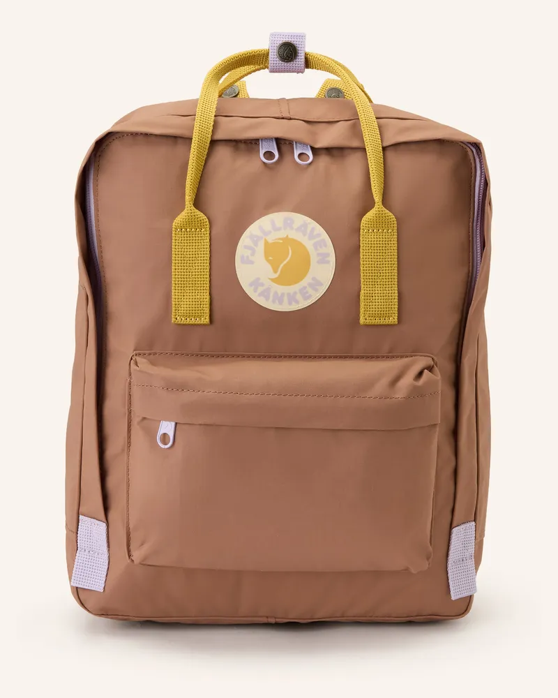 Fjäll Räven Rucksack Kånken Koncept gruen Hellbraun