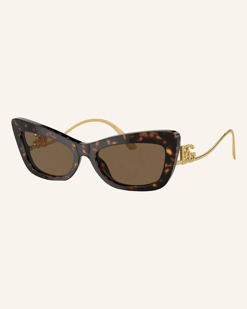 Dolce & Gabbana Sonnenbrille dg4467b braun 502