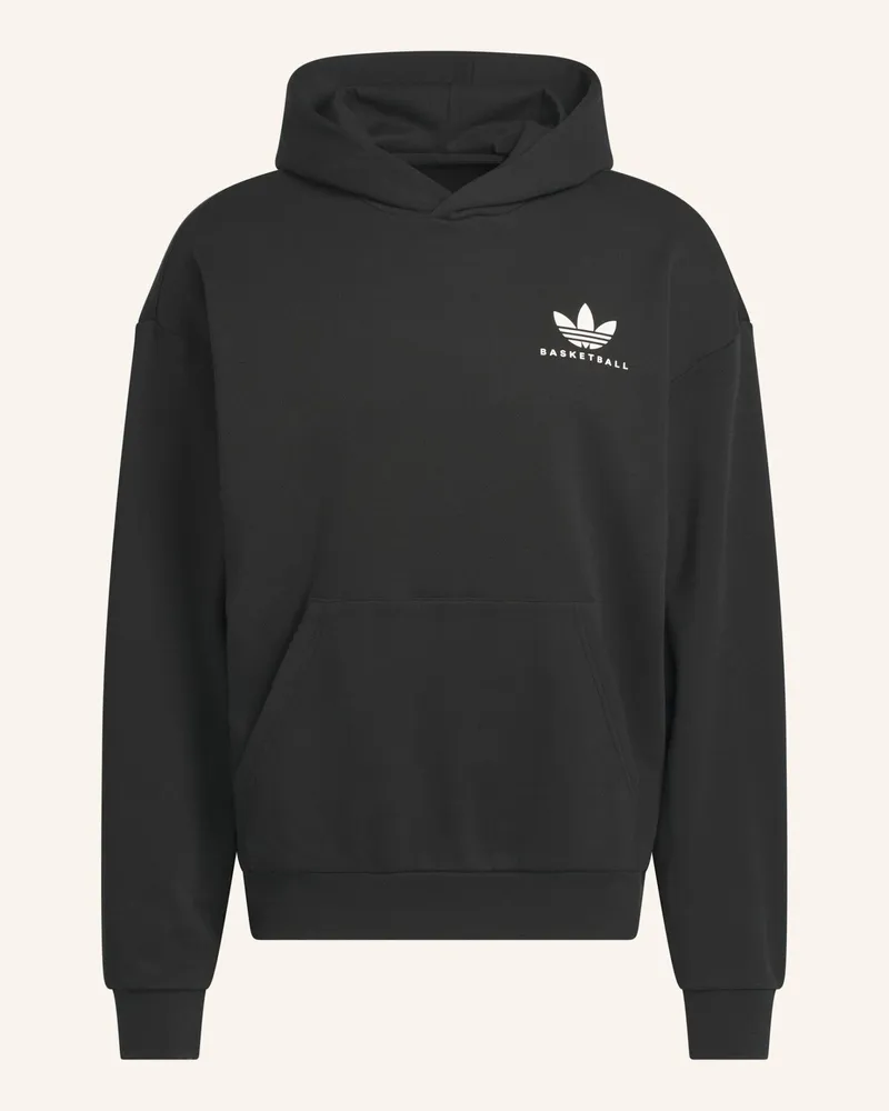 adidas ADI SPORT DESIGN ATHLETE GFX HOODIE Schwarz