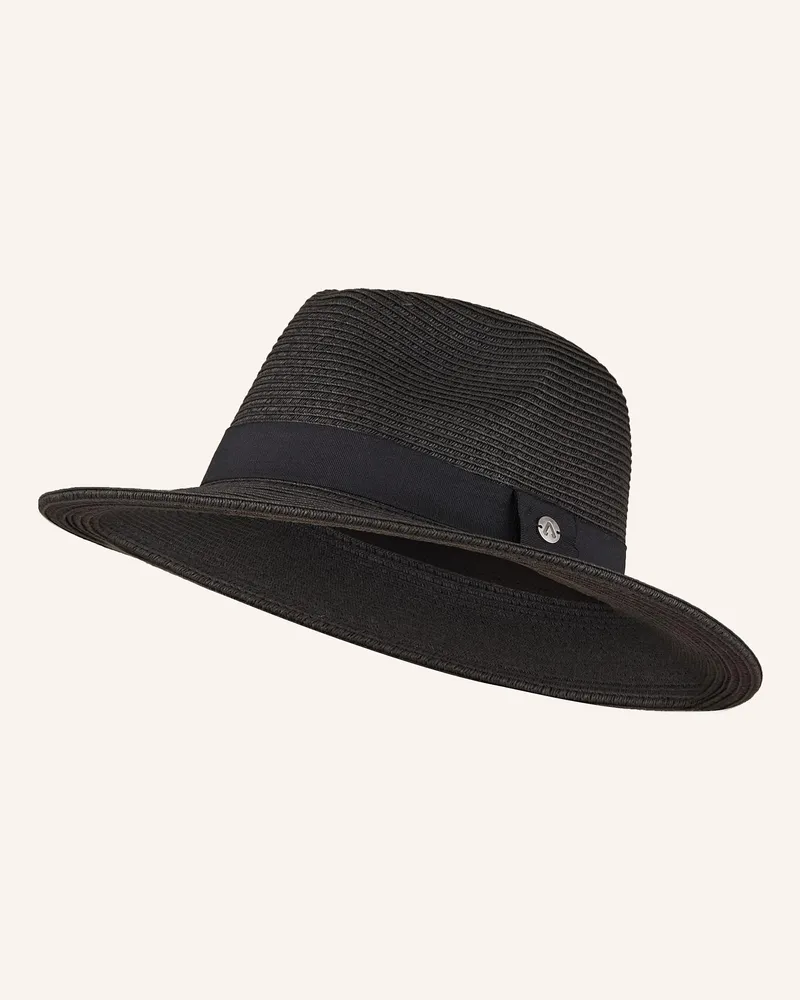 P.A.C. Strohhut grau Dunkelgrau