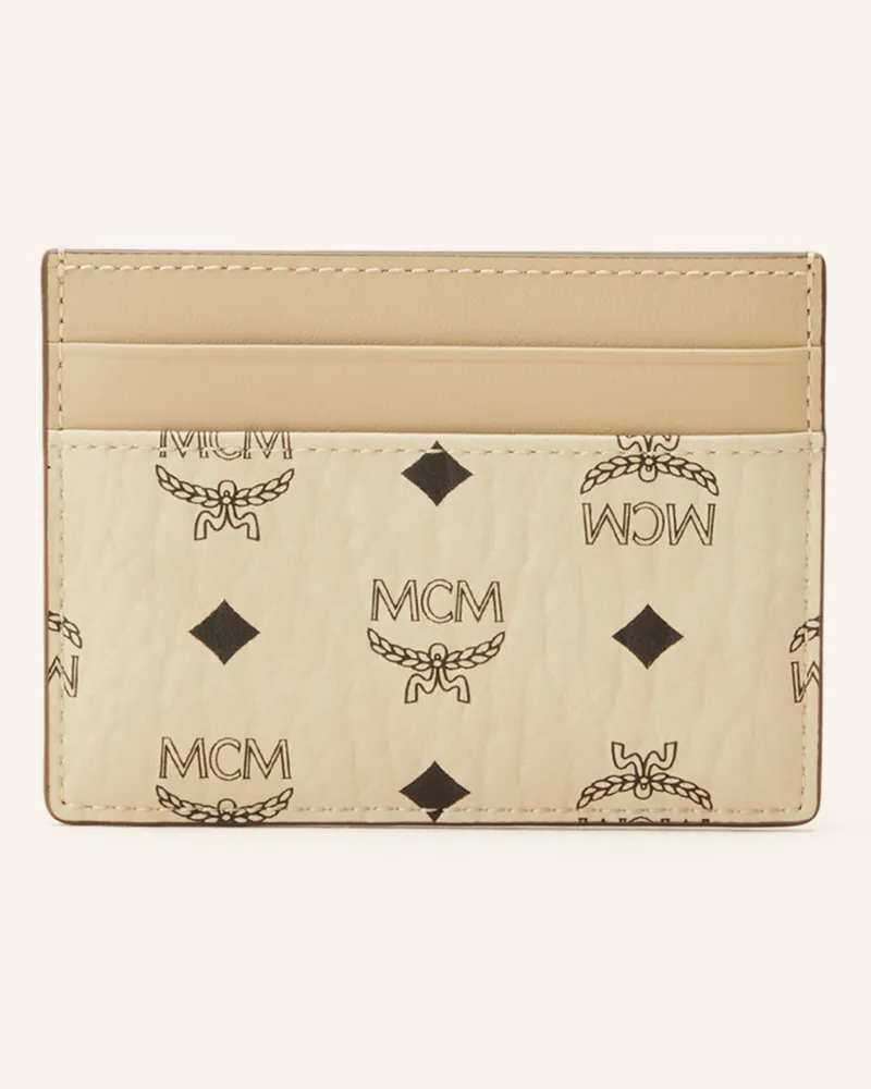 MCM Kartenetui Visetos beige I8001