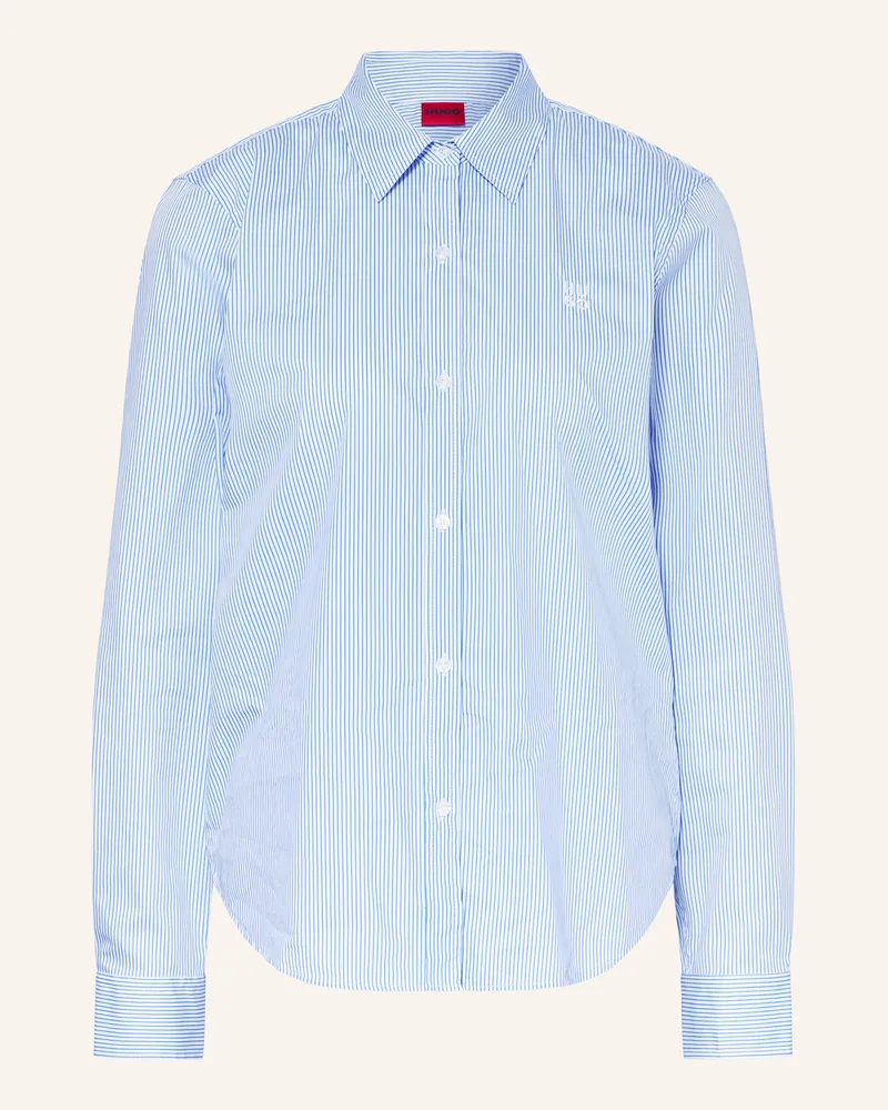 HUGO BOSS Hemdbluse The Essential blau Blau