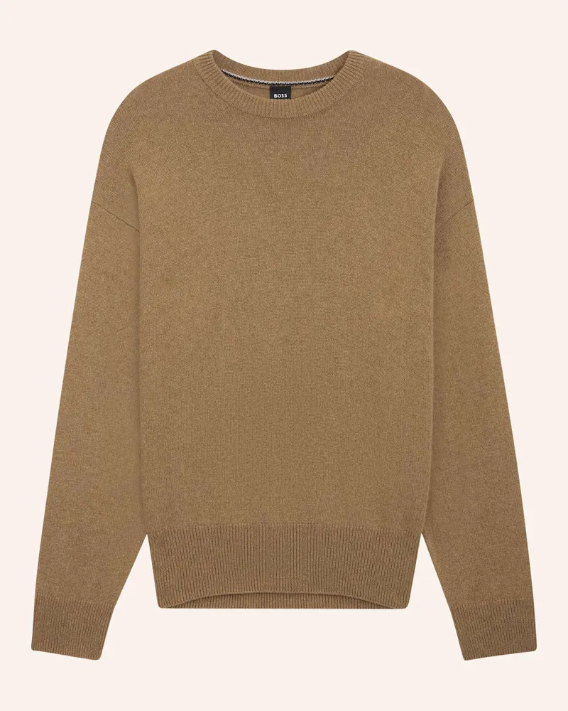 HUGO BOSS Pullover C-HERCOLE Relaxed Fit Khaki