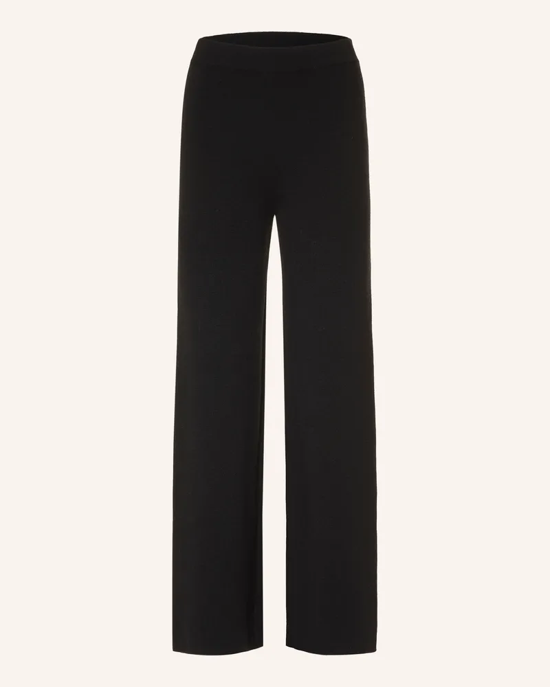 SoSUE Strickhose Aus Merinowolle schwarz Schwarz