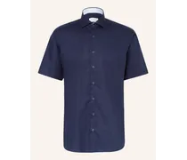 Eterna Kurzarm-Hemd Modern Fit Blau