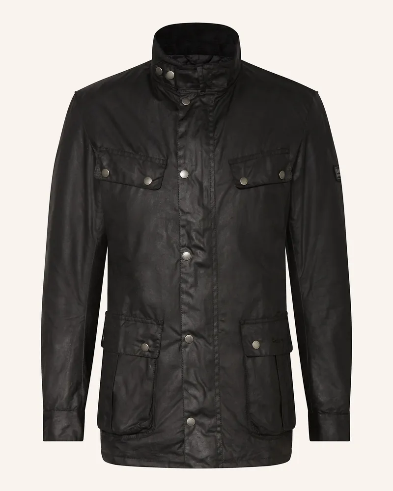 Barbour Fieldjacket DUKE Schwarz