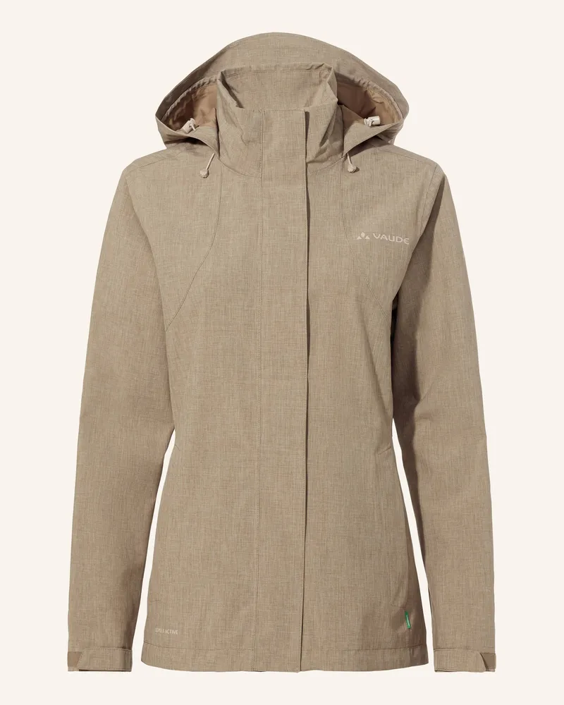Vaude Hardshell-Jacke W Rosemoor Jacket Ii gruen Grün