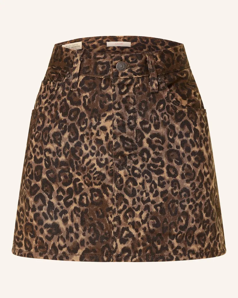 Levi's Jeansrock ICON Braun