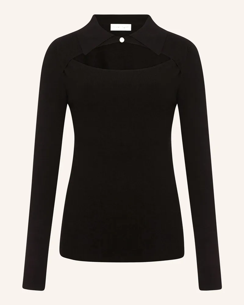 Phase Eight Pullover BECKI mit Cut-out Schwarz