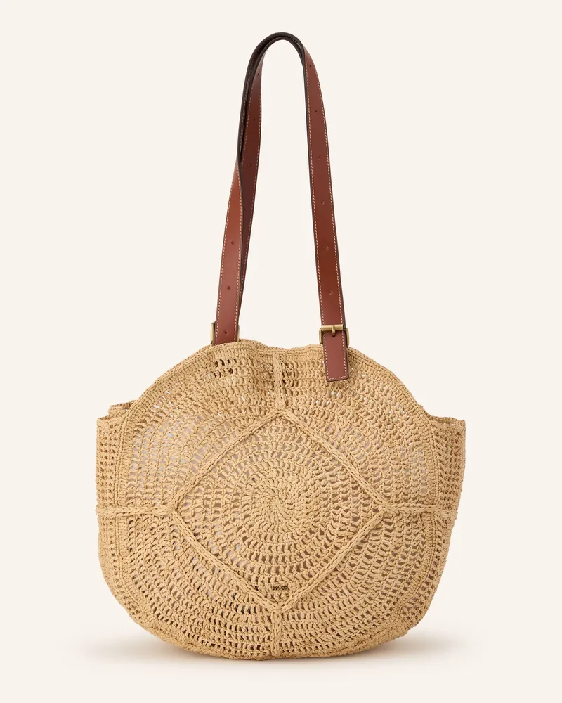 ba&sh Schultertasche Palma beige Beige
