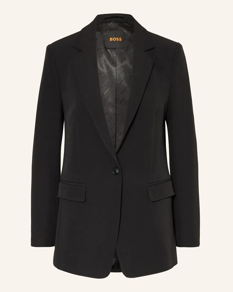 HUGO BOSS Blazerweste JABLA Schwarz