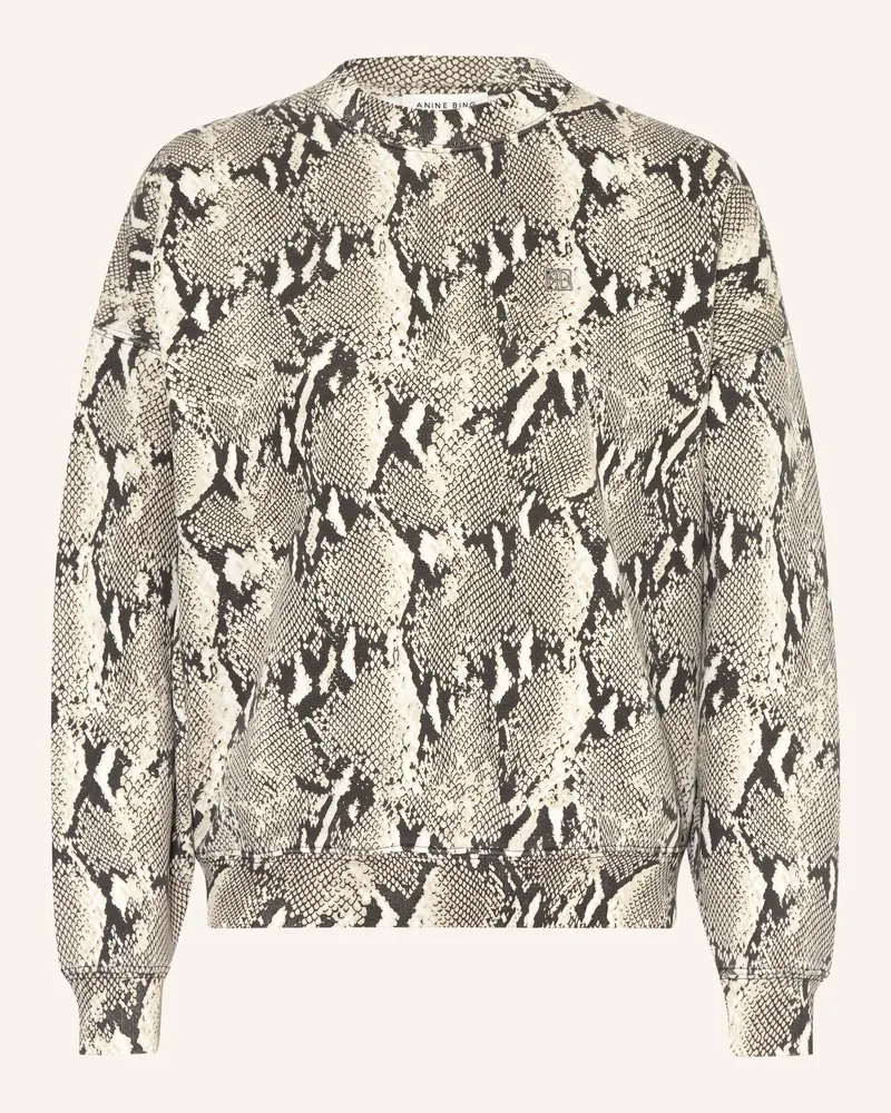 Anine Bing Sweatshirt Miles grau Beige