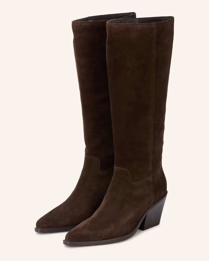 Bronx Stiefel Next-Low-Kole braun Dunkelbraun