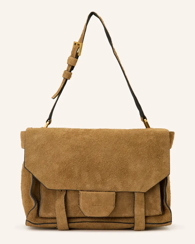 AllSaints Schultertasche Ursa braun Camel
