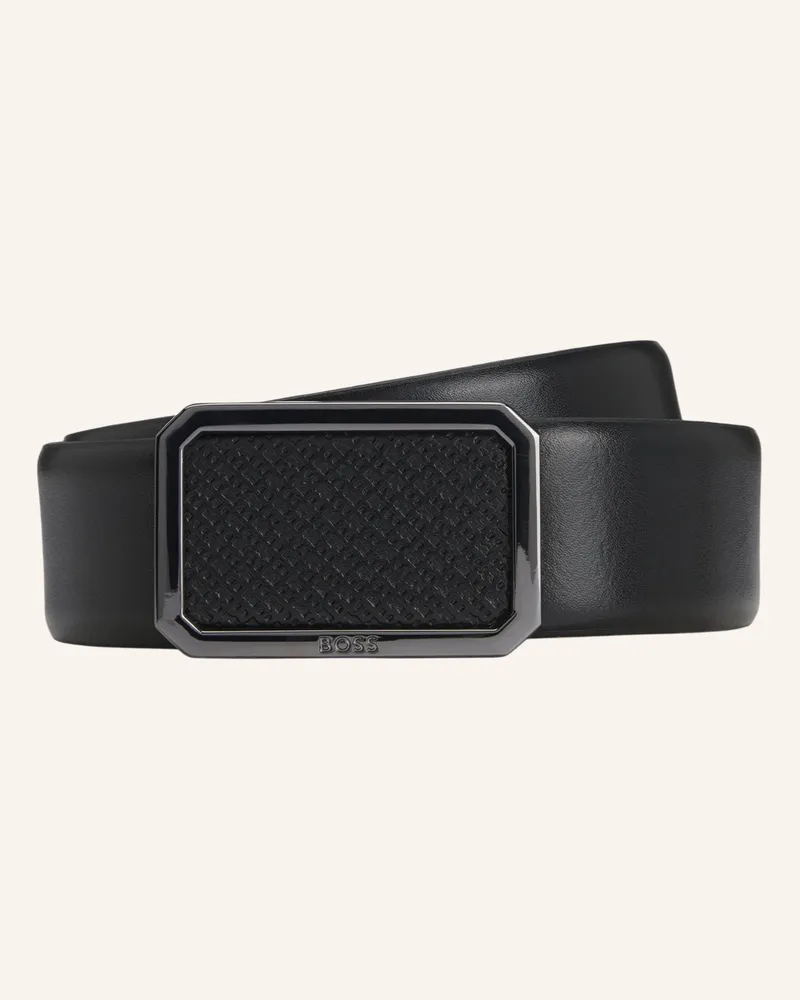 HUGO BOSS Business Gürtel ERESO-BMONO-F_SZ35 Schwarz