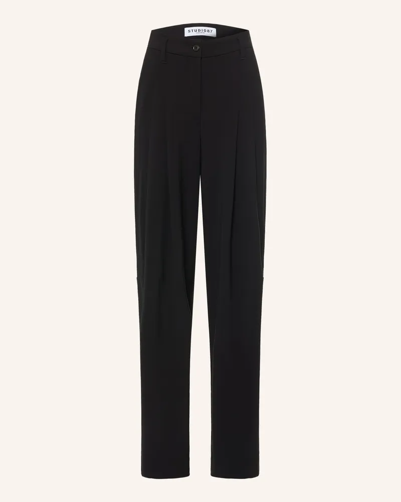 Cambio Marlenehose Eleven schwarz Schwarz