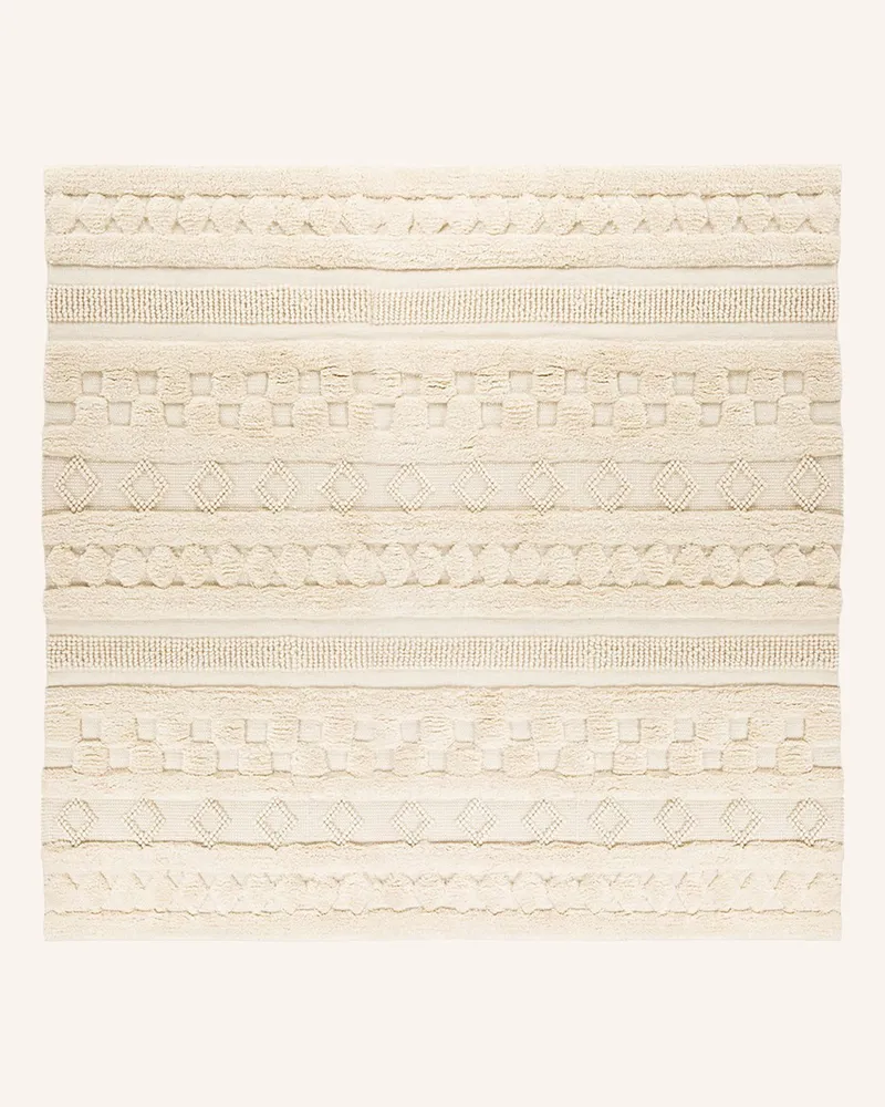 Kayoom Hochflor Teppich BOHIST 125 Beige