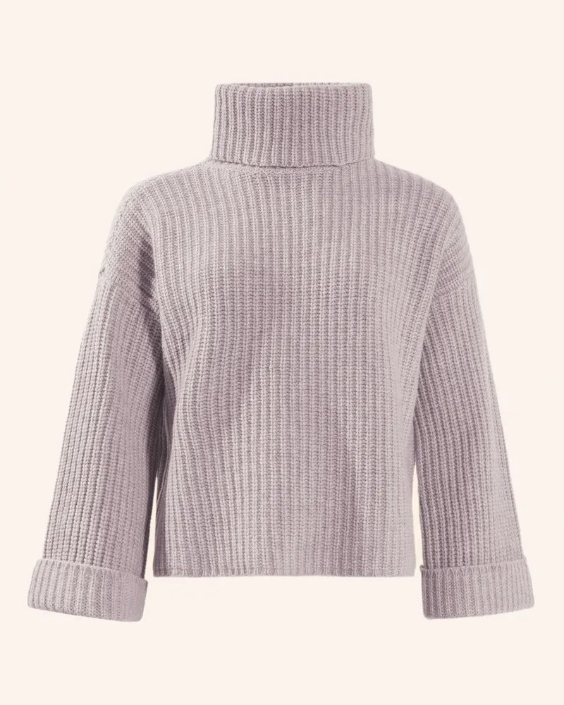 ADLYSH Wollpullover Mit Rollkragen lila Lila