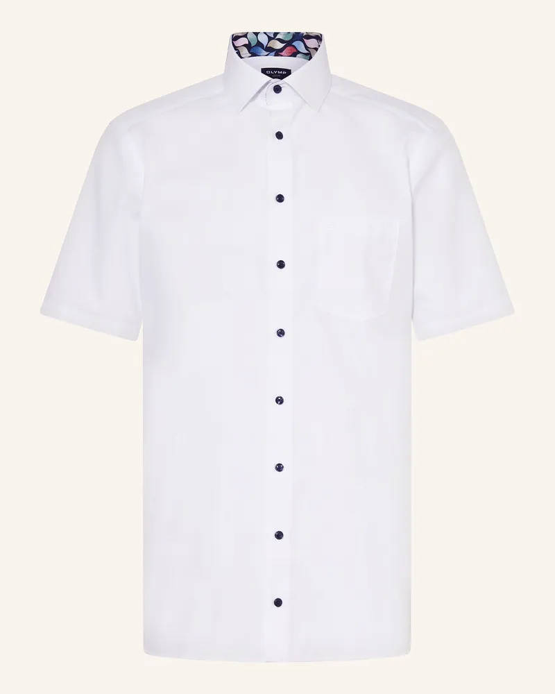 Olymp Kurzarm-Hemd Luxor modern fit Weiss