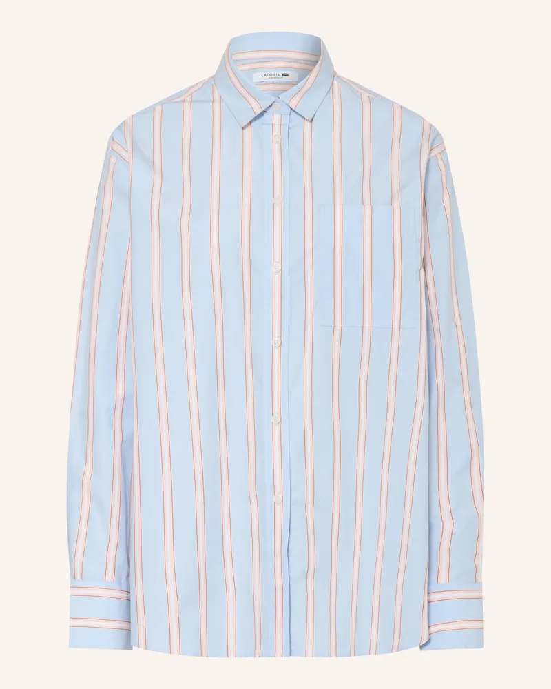 Lacoste Hemdbluse blau Hellblau