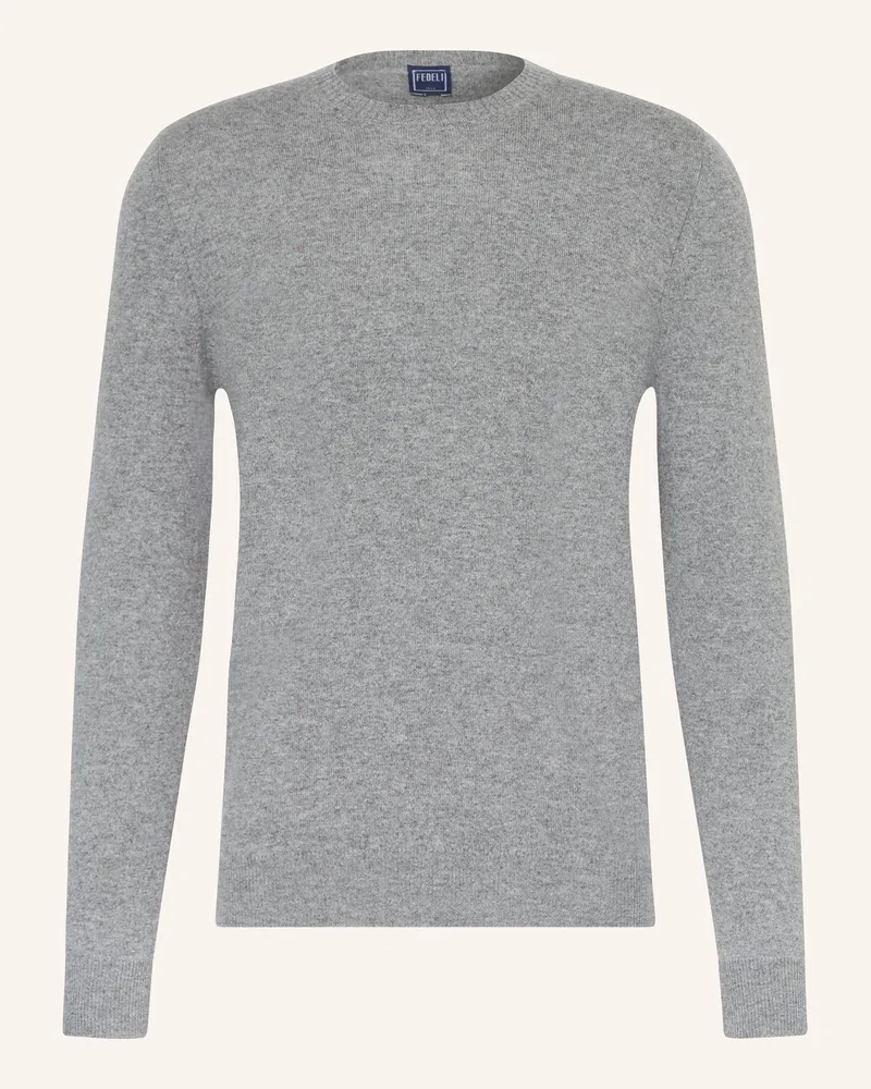 Fedeli Cashmere-Pullover Grau