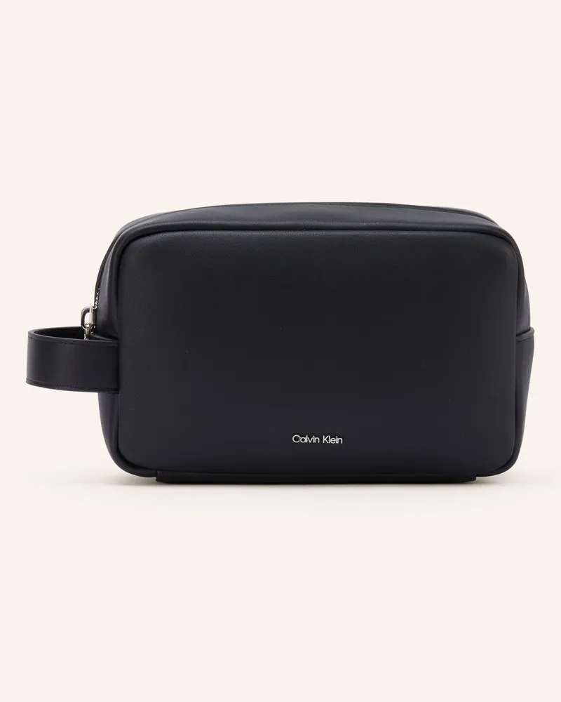 Calvin Klein Kulturtasche schwarz Schwarz