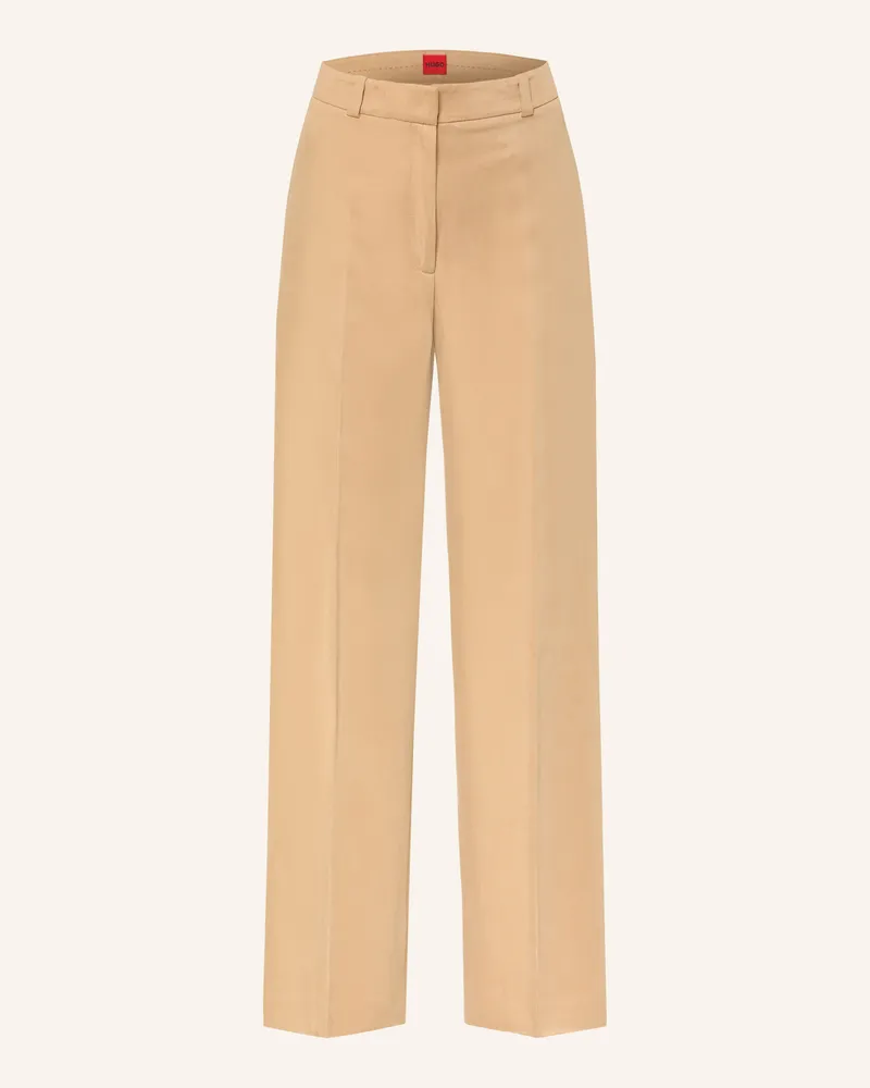 HUGO BOSS Marlenehose Hasene beige Beige