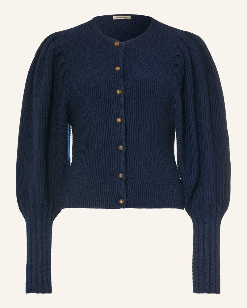 Gottseidank Strickjacke Gisela blau Dunkelblau