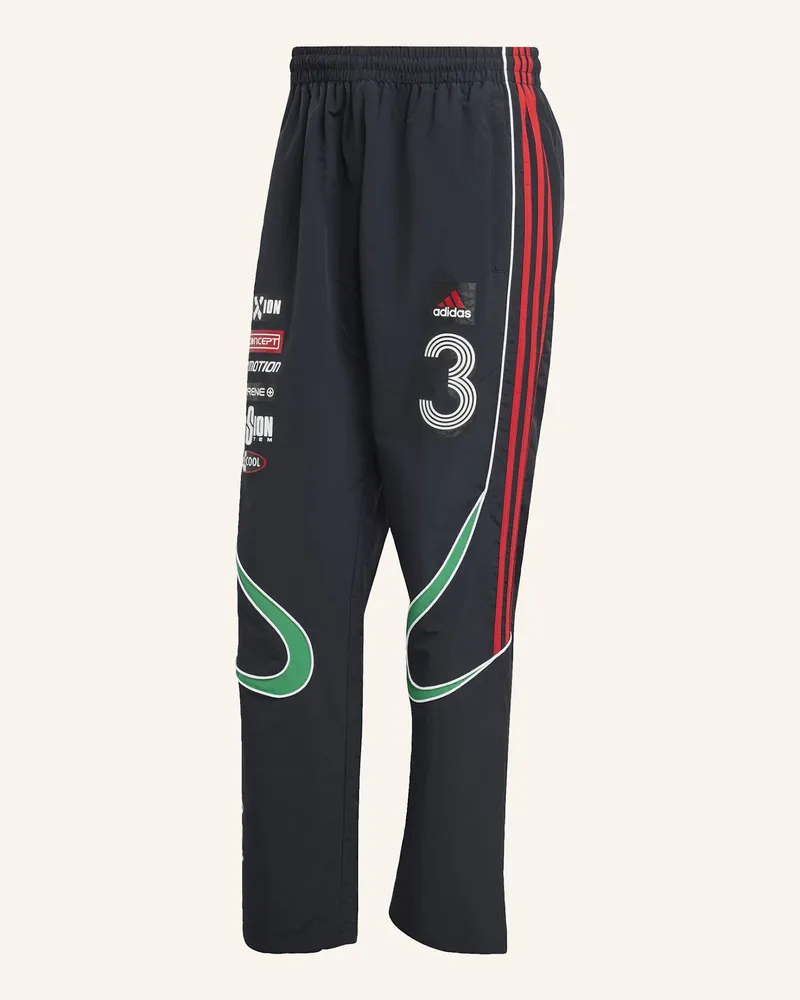 adidas Teamgeist Moto Trackpant schwarz Schwarz