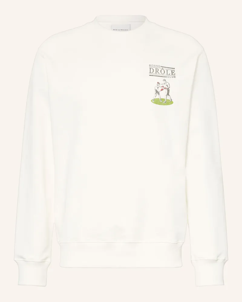 Drôle de Monsieur Sweatshirt weiss Weiss