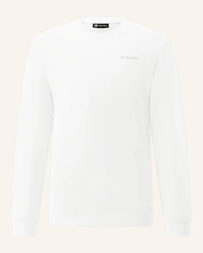 CG Longsleeve CG Bart Slim Fit Weiss