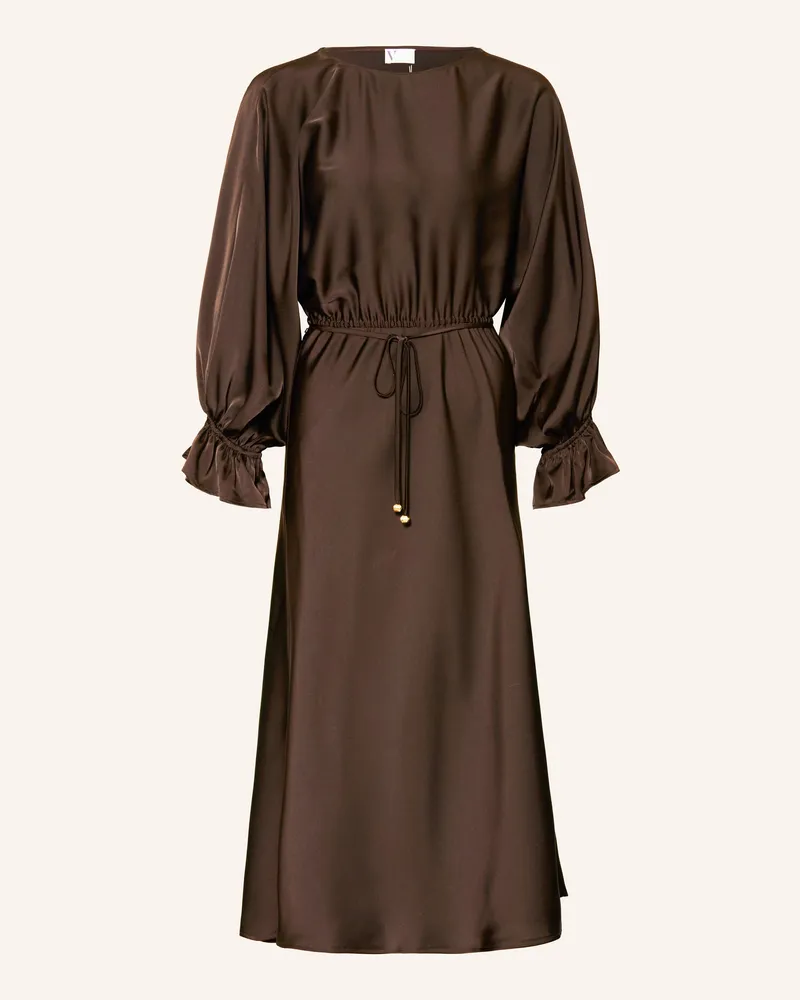 Vera Mont Cocktailkleid Mit Rüschen braun Dunkelbraun