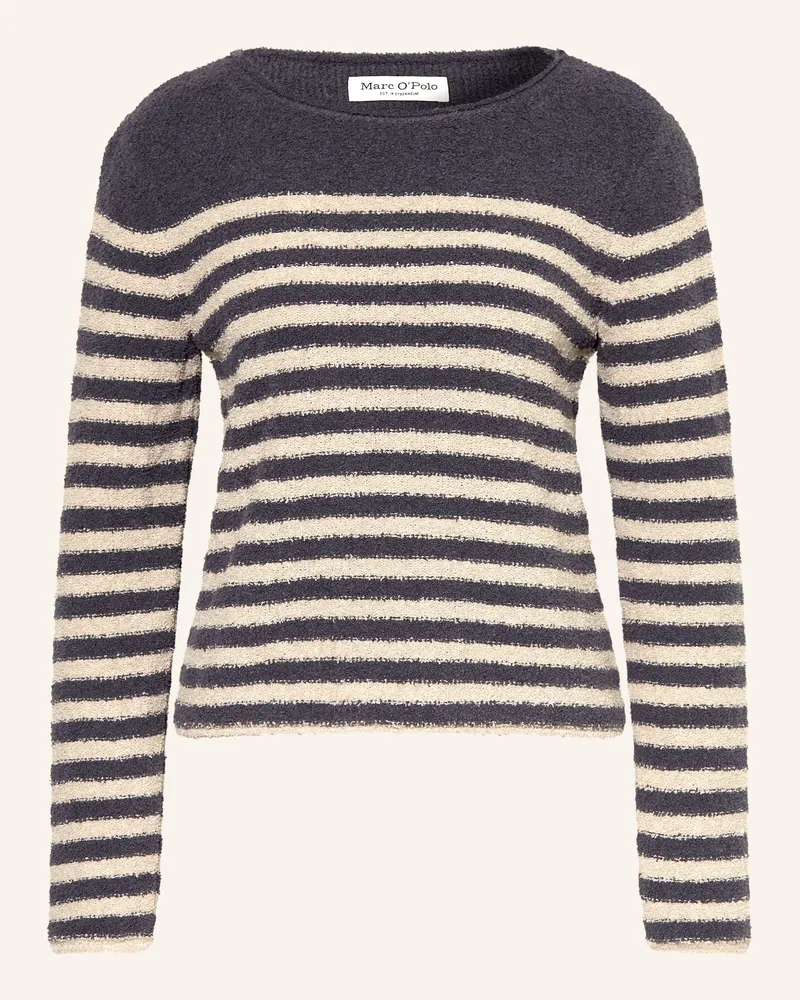 Marc O'Polo Pullover blau Dunkelgrau