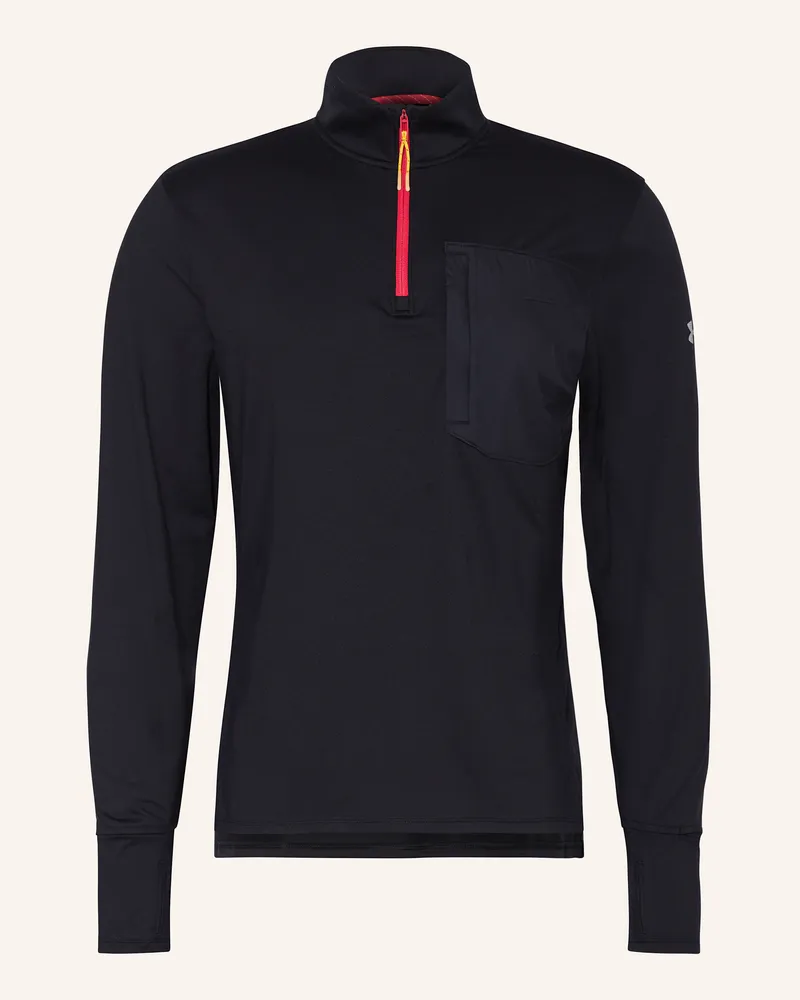 Under Armour Laufshirt UA TRAIL RUN QUARTER ZIP Schwarz