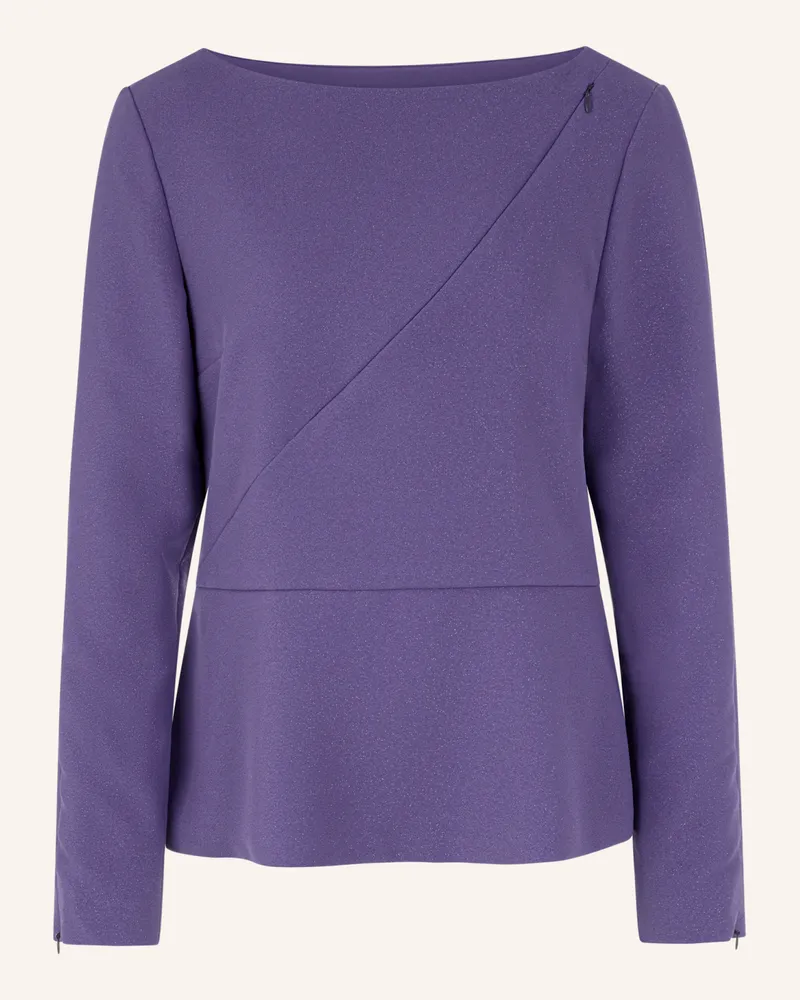Marc Cain Bluse blau Dunkellila