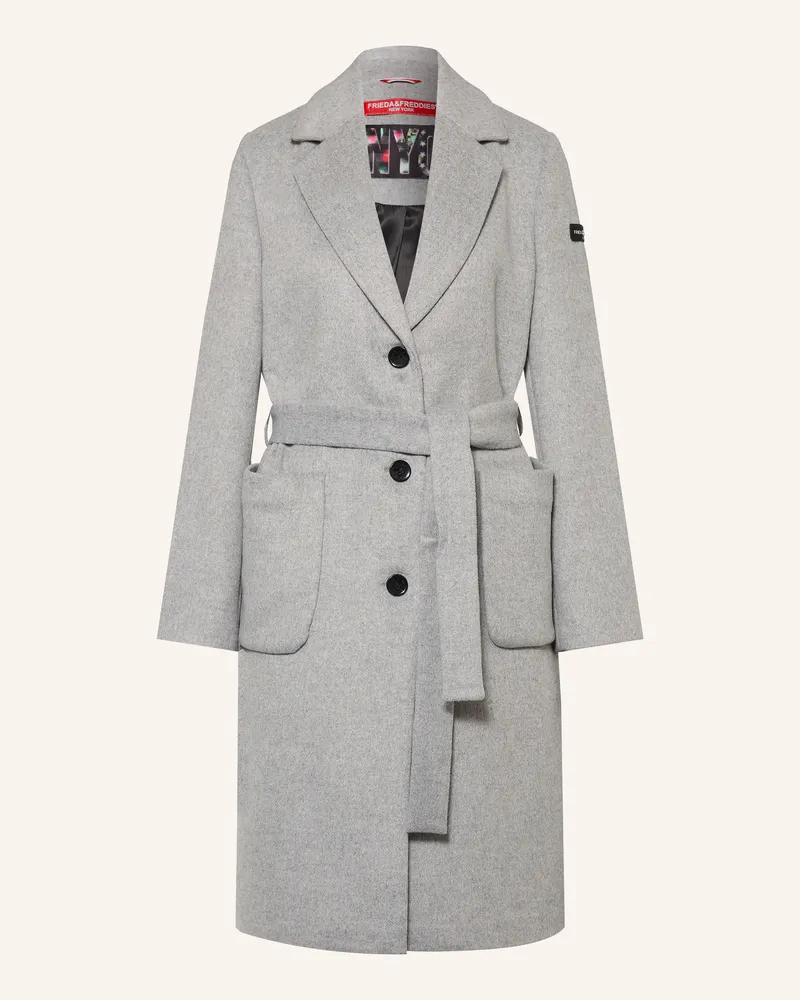 Frieda & Freddies Blazermantel Gillian 3 grau Grau