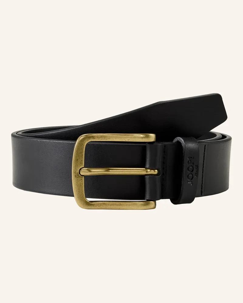 JOOP! Ledergürtel schwarz Schwarz