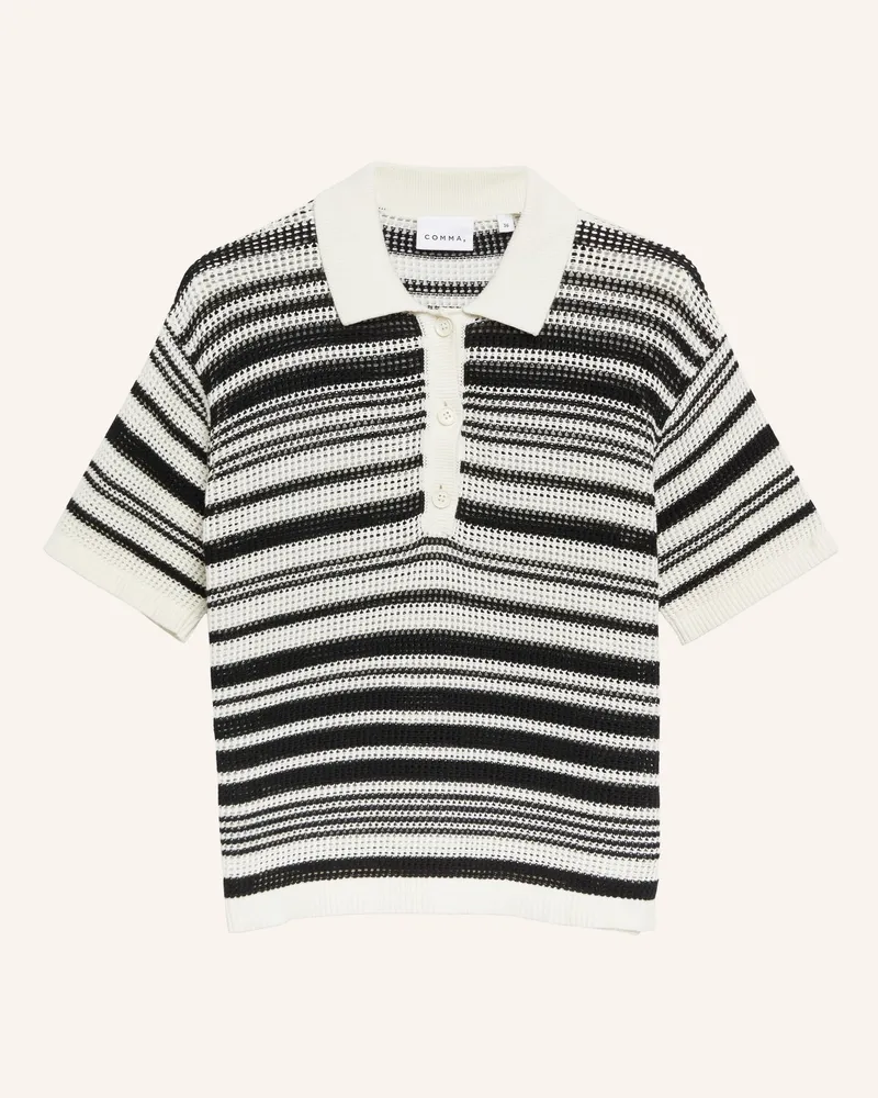 COMMA Strickpullover weiss Weiss