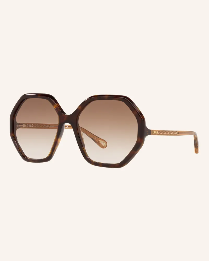 Chloé Sonnenbrille Ch6N000331 braun 4430d4