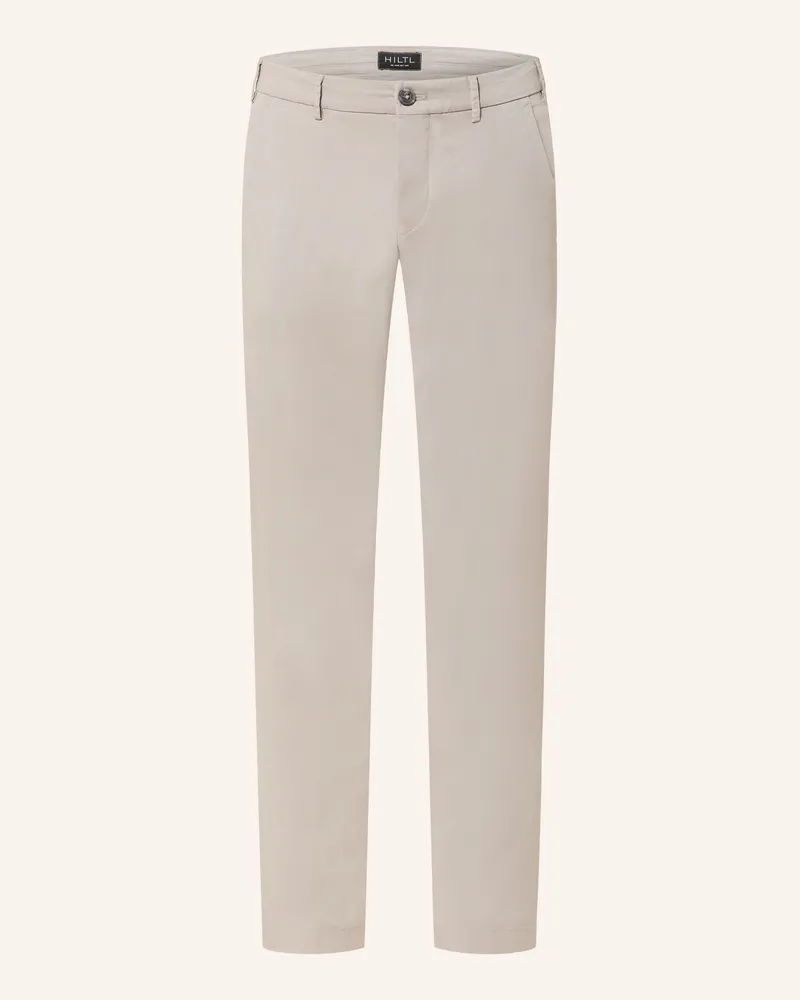 Hiltl Chino Extra Slim Fit grau Hellgrau
