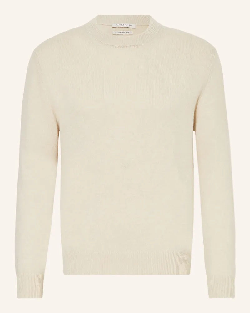 Daniele Fiesoli Cashmere-Pullover weiss Creme