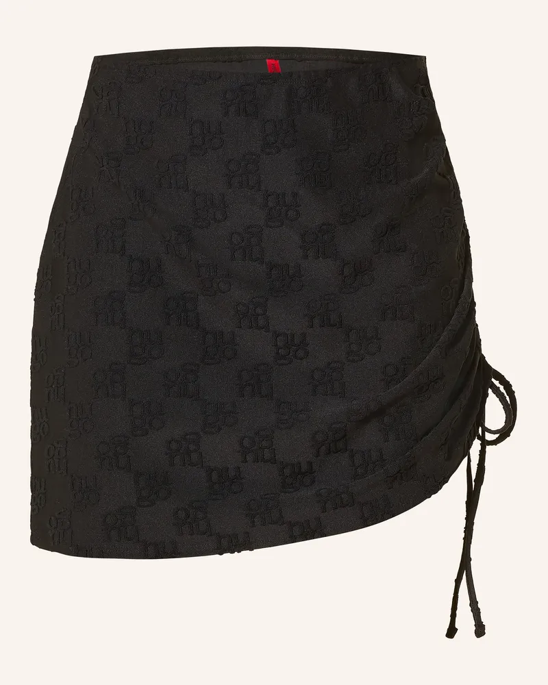 HUGO BOSS Jerseyrock TERRY Schwarz