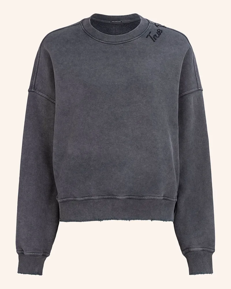 True Religion Sweatshirt EMBRO Schwarz