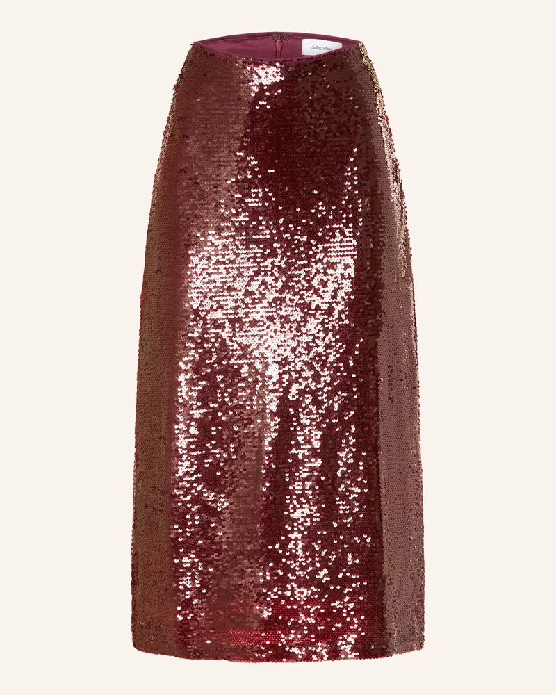 Darling Harbour Rock mit Pailletten Burgundy