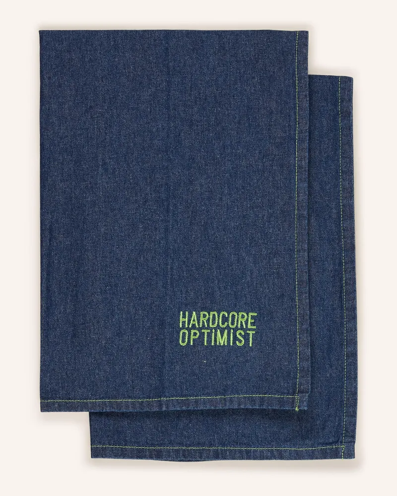 Pad 2-er-Set Geschirrtücher Neongrün