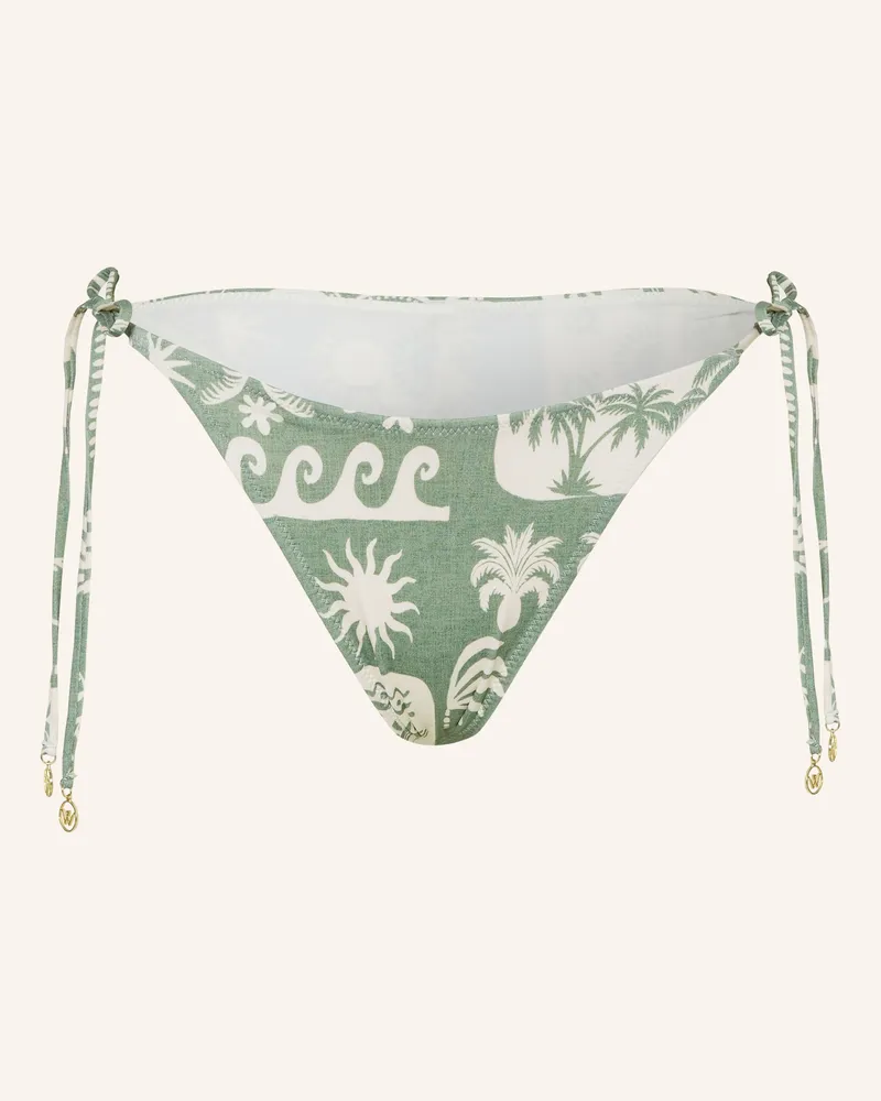 watercult Triangel-Bikini-Hose RUSTIC MED Hellgrün