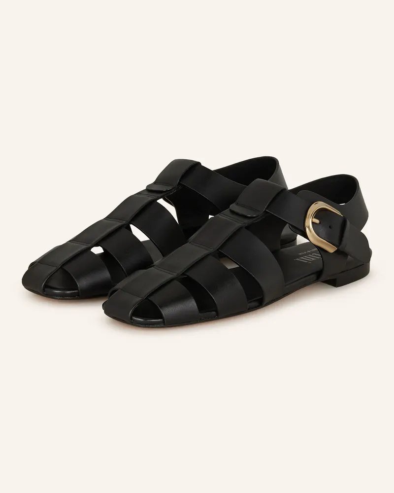 Pertini Sandalen Schwarz