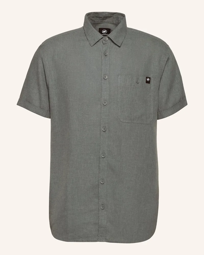 Mammut Outdoor-Hemd ALVRA SUMMER Petrol